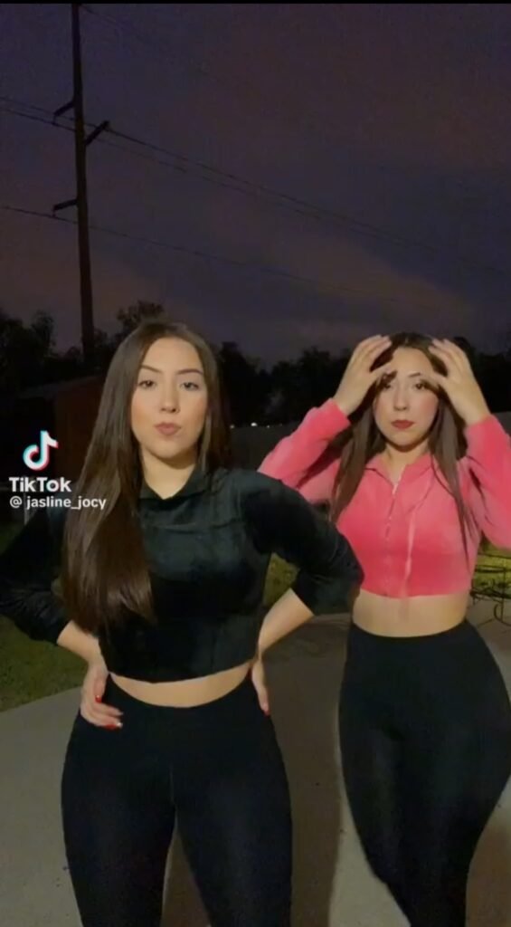 Jasline tiktok teen girl hot dance video