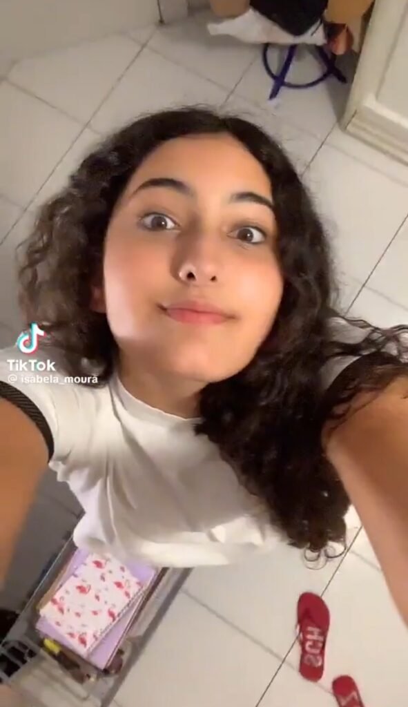 Tiktok teen girl Isabela Moura videos part 2