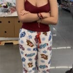 Visible nipping with no bra in spaghetti imported_1766837850_0