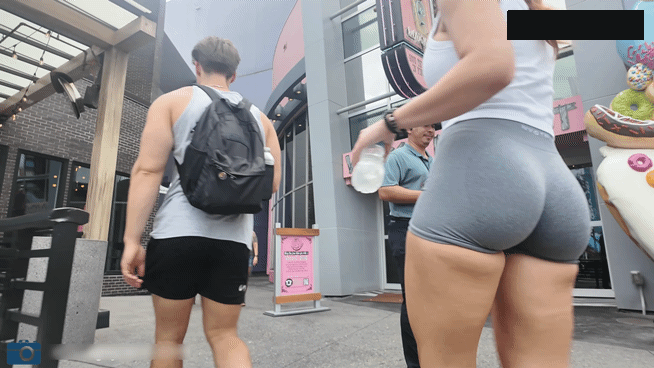 (NON OC) Redhead Bubble Butt Tight Shorts - Photo 5